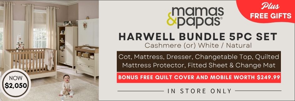 Mamas and papas Harwell Bundle 5 pc set